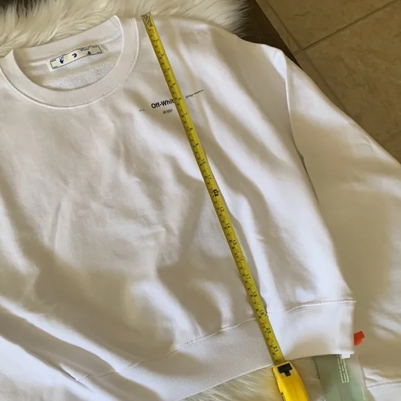 OFF-WHITE Multicolor Crewneck Sweatshirt Size L